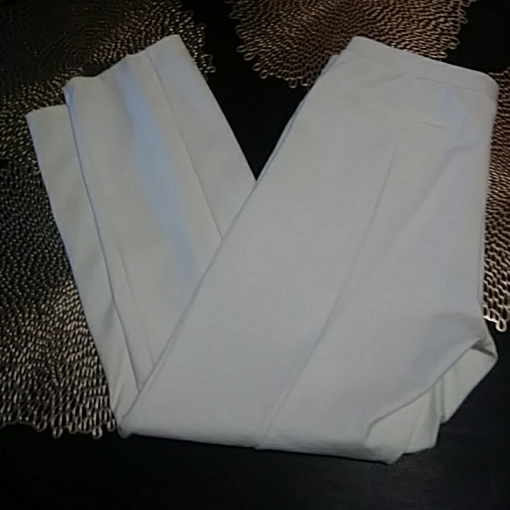 White Stretch Pants